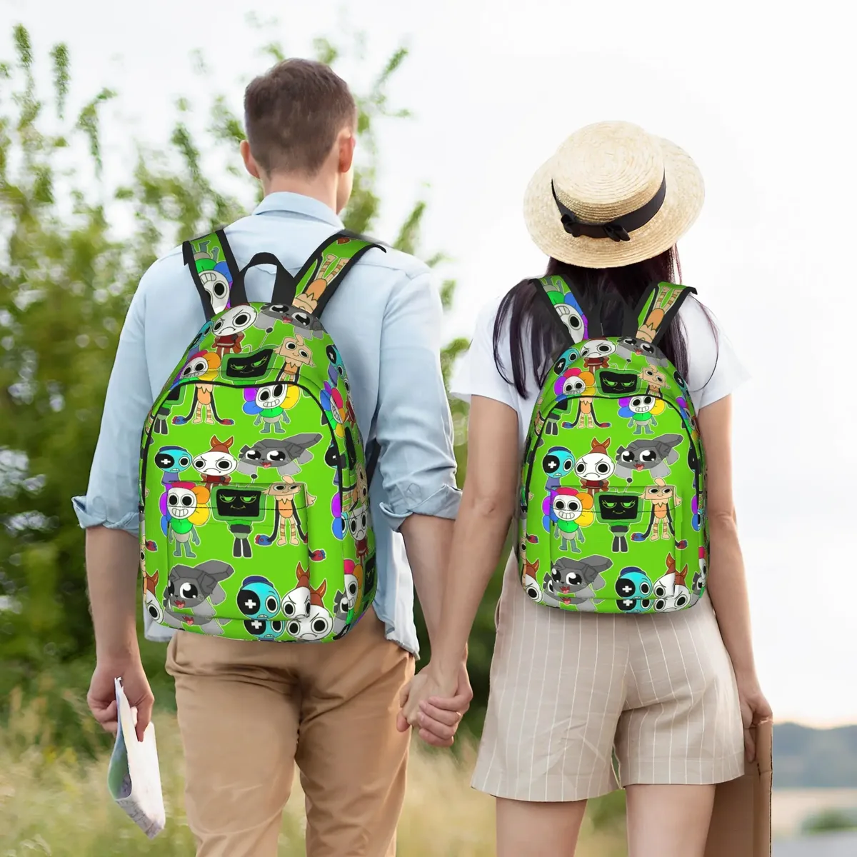 sac à dos tendance dandys world, cadeau idéal pour l'école secondaire, les affaires, noël, sac à dos pour hommes et femmes, sac en toile pour ordinateur portable