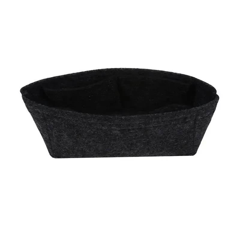 organisateur voyage tissu feutre non tissé multicouleurs compartiments poignée glissière maquillage sacs cosmétiques accessoires femmes