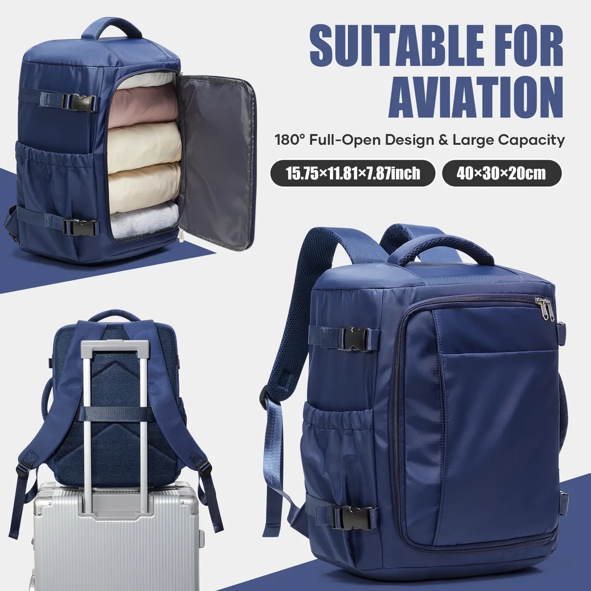 sac de cabine ryanair 40x30x20, sac à dos de voyage sous le siège, sac à main easyjet wizzair, sac à main pour femme, sac à dos pour ordinateur portable 15,6 pouces