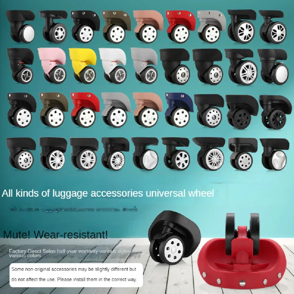 roue universelle trousse entretien bagages nylon silencieuse compacte pratique remplacement réparation sac valise trolley