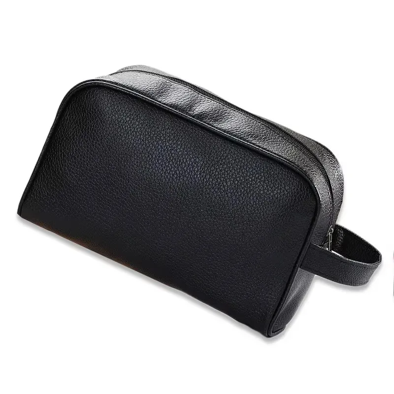 sac de rangement de maquillage de voyage multifonction de grande capacité avec nom personnalisé gratuit pour hommes et femmes, sac de lavage durable