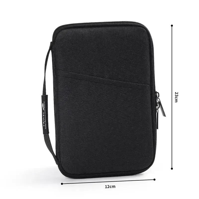 porte-passeport de voyage étanche avec protection rfid, organiseur familial avec plusieurs emplacements pour cartes - portefeuille de voyage familial