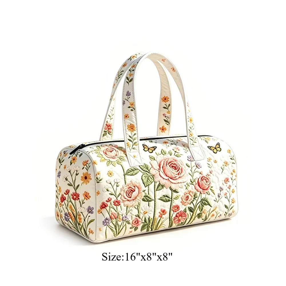 sac de voyage matelassé géométrique ethnique bohème, sac de week-end coloré à imprimé aztèque avec poignées, sac fourre-tout pour festival