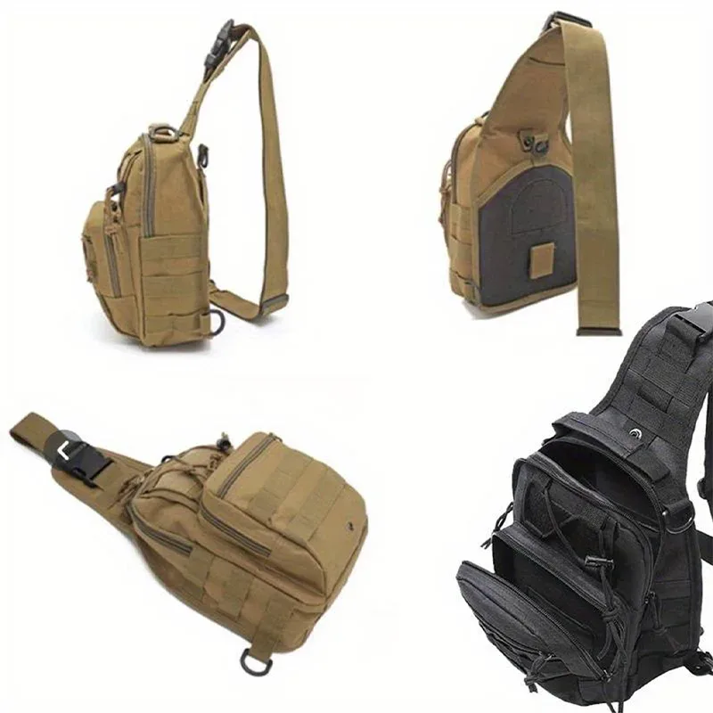 sac de poitrine dulsling pour hommes et femmes, sacs à bandoulière, extérieur, sport militaire, voyage lancé, randonnée, équipement de camping