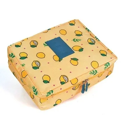 trousse de maquillage de voyage portable pour filles, étanche, multi-compartiments, multifonctionnelle, organisateur de toilette pour femmes