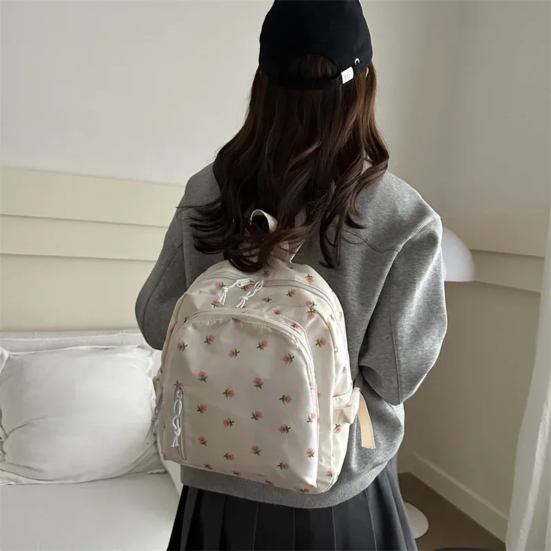 mini sac à dos imprimé style japonais et coréen pour écoliers, nouveau sac à dos décontracté