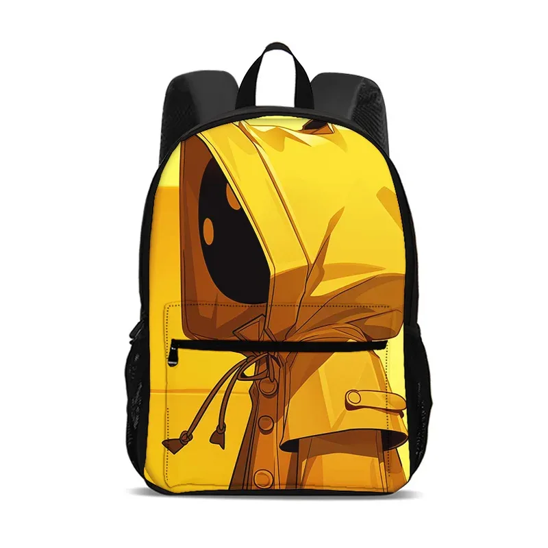 sac à dos little nightmares, sac pour ordinateur de grande capacité, léger, imprimé de dessins animés, nouveau style scolaire pour les étudiants et les étudiantes