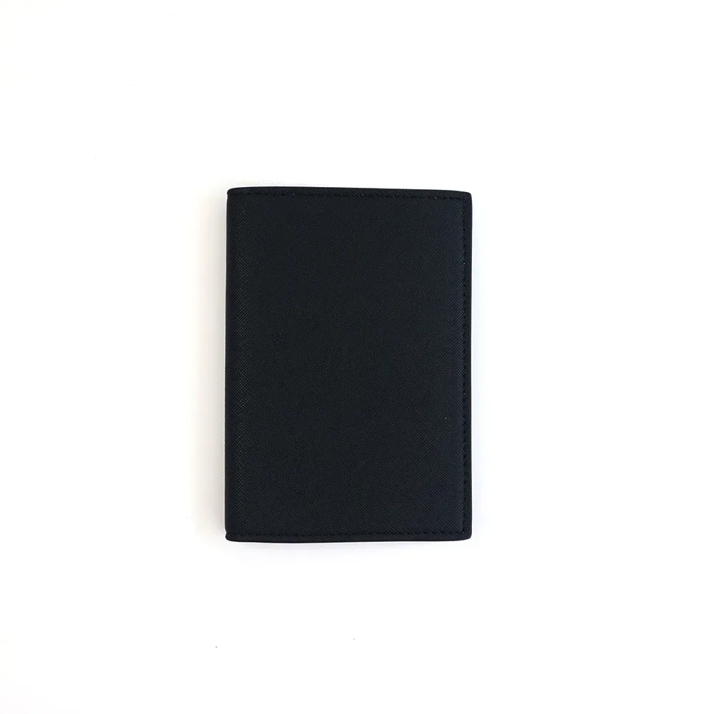 porte-passeport personnalisé en cuir pu avec étui de protection pour carte d'identité, pochette de rangement pour monnaie et cartes bancaires, sac de voyage pour passeport