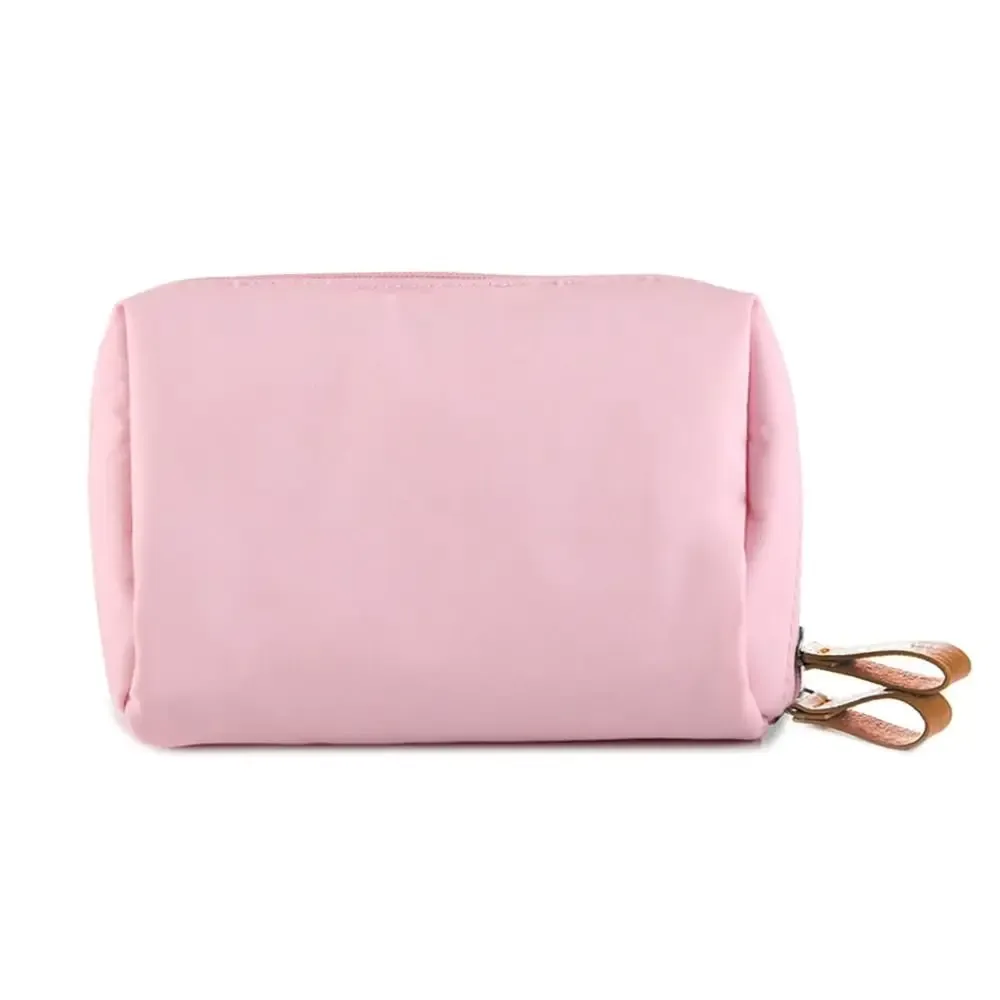 sac de maquillage portable pour femmes, 1 pièce, sac à cosmétiques, pochette pour pièces de monnaie, sac de rangement, mini sac de rouge à lèvres, petit sac de toilette, étui de rangement