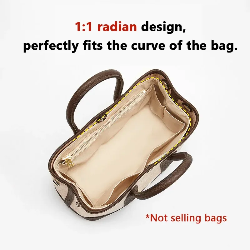 nouvel insert de sac en nylon pour fête de jardin, organisateur de sacs 23 30 36, support de forme, rangement soigné, léger, durable, ajustement parfait