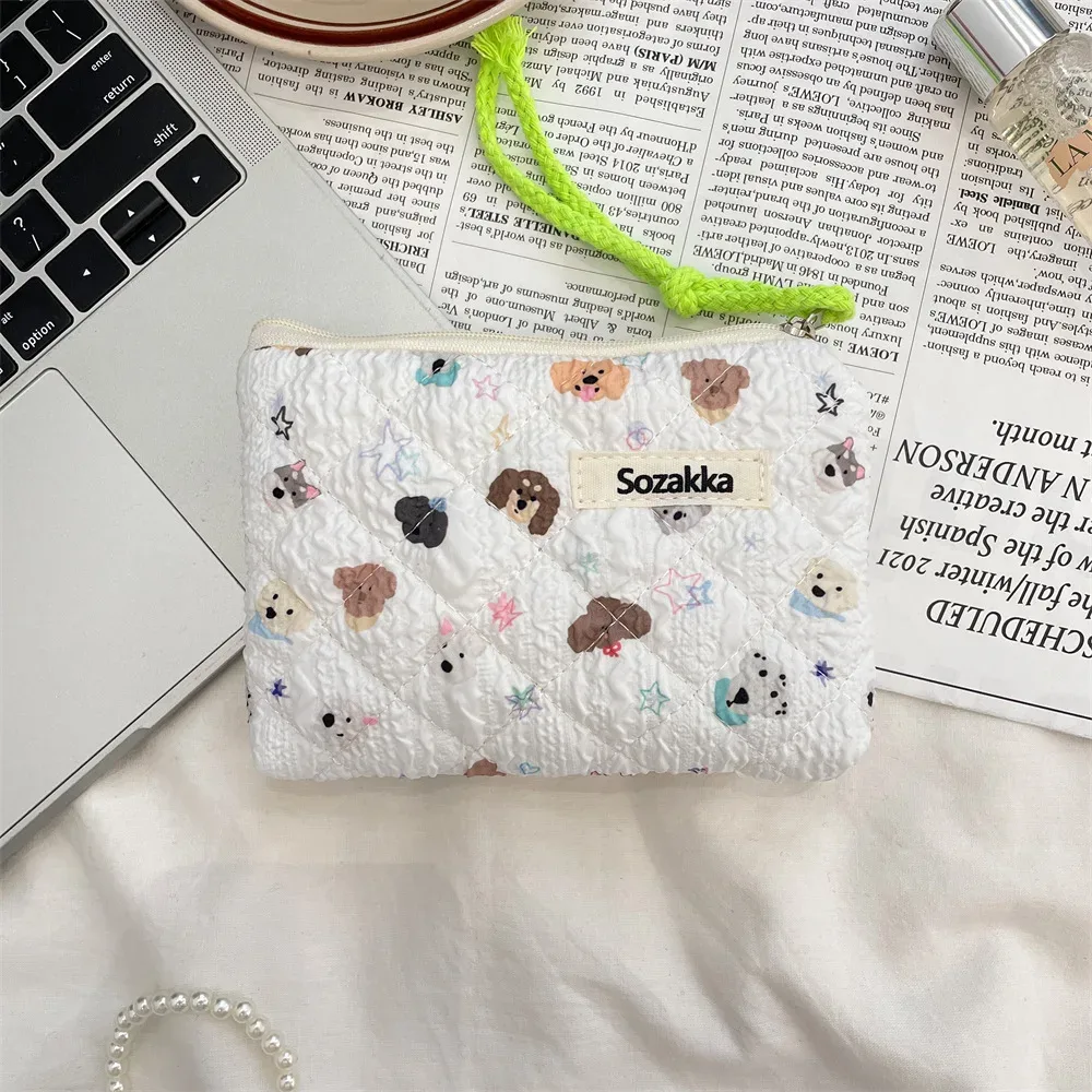 petit sac de rangement portable pour cosmétiques, sac à main de voyage mignon, rouge à lèvres, carte d'écouteur, mini sac à main de maquillage, poudres, trousse de maquillage