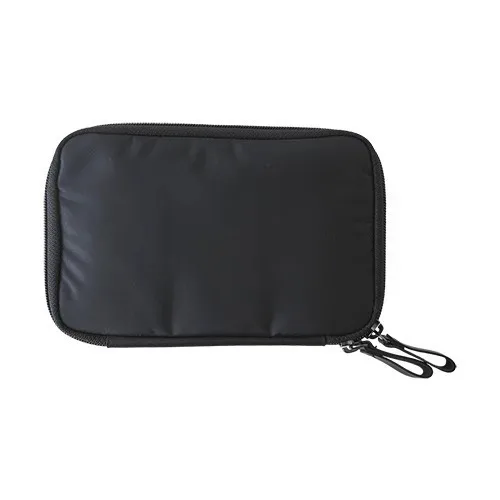 nouvel arrivage portefeuille de voyage simple en nylon, sac de rangement intégré portable pour passeport, cartes d'identité et téléphone portable
