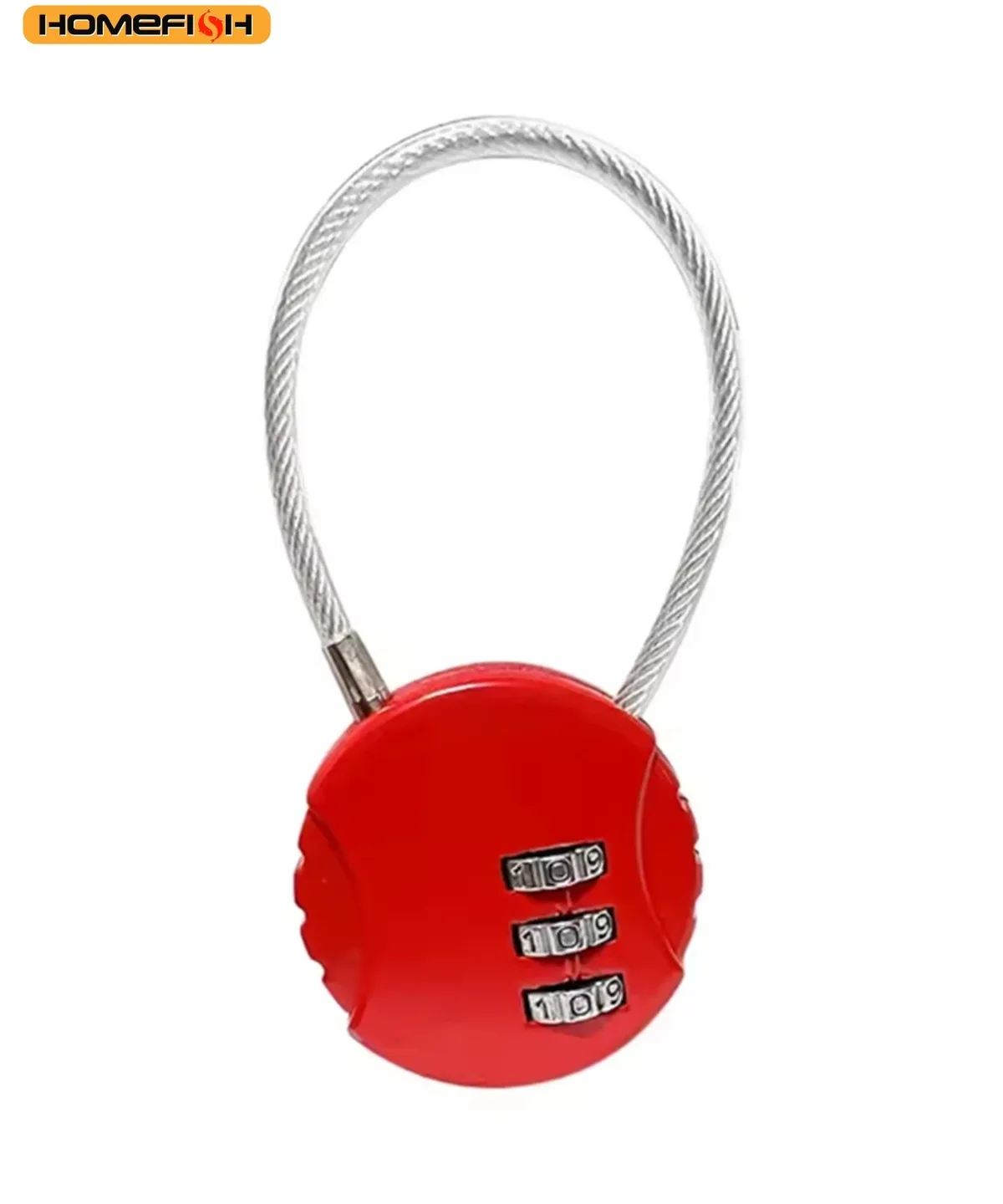 HOMEFISH Serrure à combinaison numérique, serrures de bagages, serrures de valises avec code, serrure à code sécurisée pour casier de gym, sacs à dos de voyage, tiroirs