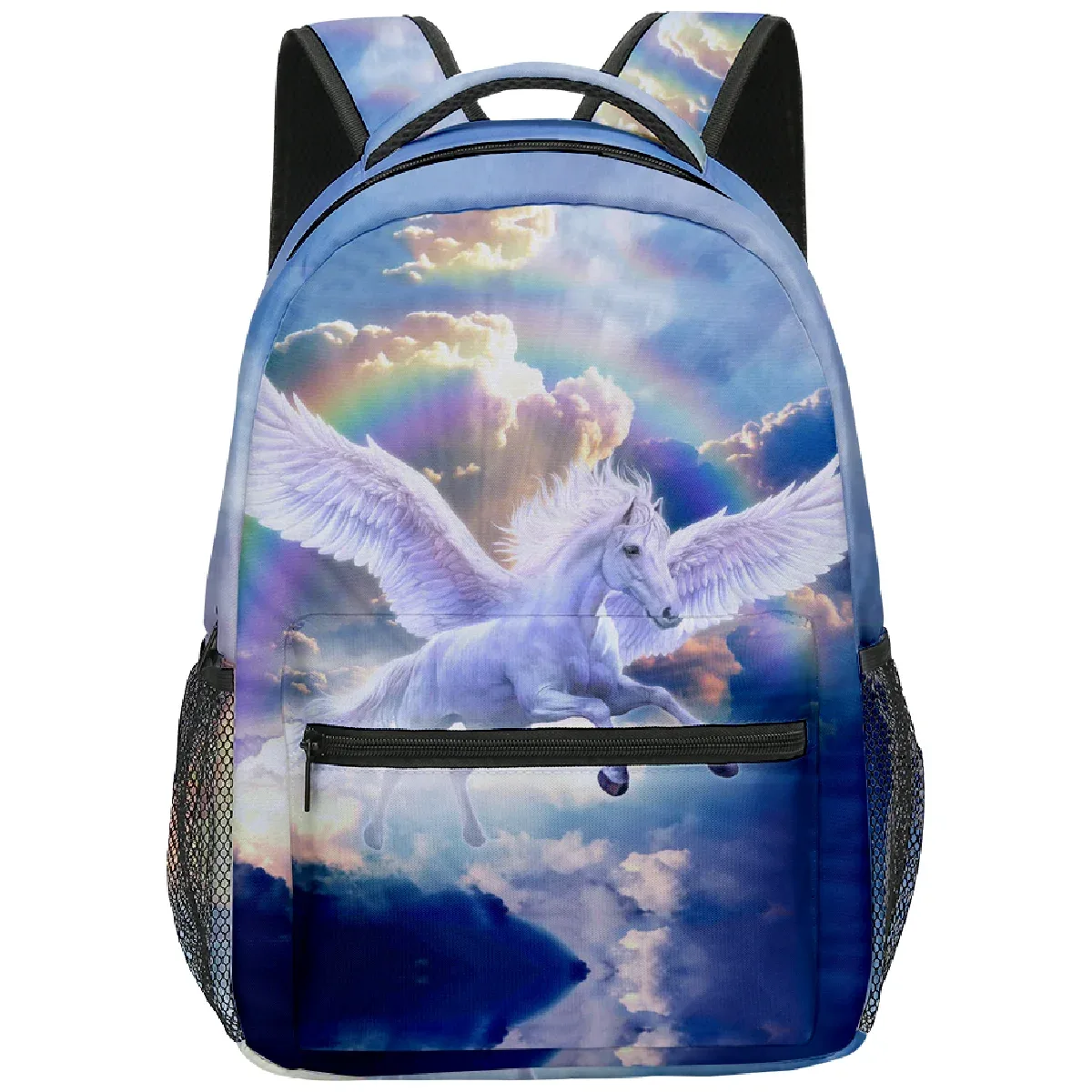 sac dos oxford université cheval licorne dessinanime voyage unisexe polyester pocheint penholder bandoulierearcue jacquard