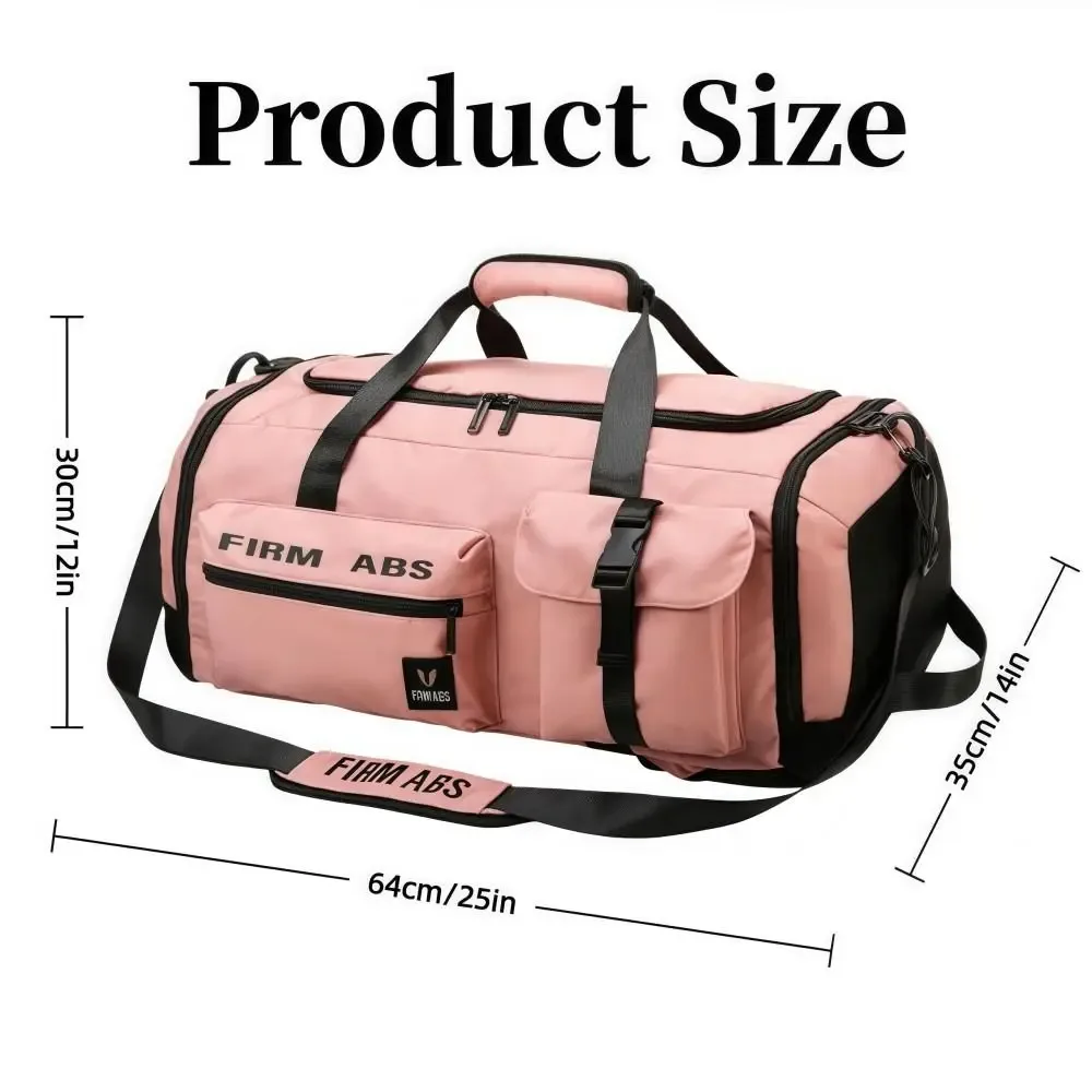 sac à dos de voyage 67l, grande capacité, sacs de camping 3 en 1, séparation sec/humide avec compartiment à chaussures, sac de sport unisexe