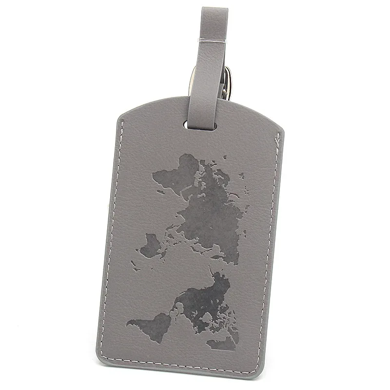 étuis de passeport rétro en cuir pu, étiquettes de bagage, organiseur de voyage, porte-cartes d'identité