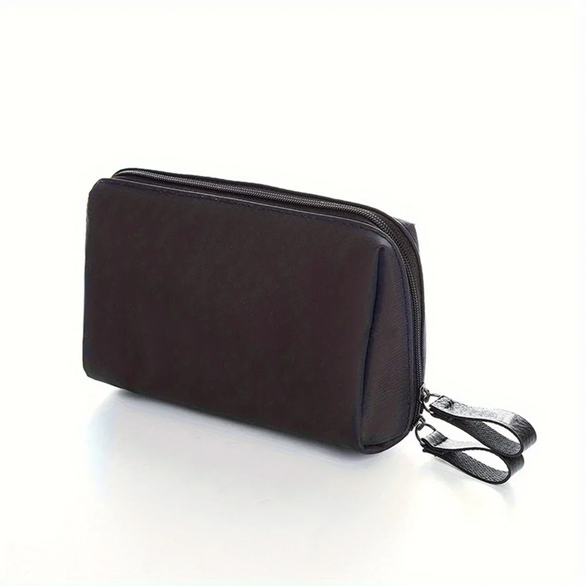 trousse de maquillage pour femmes compacte, portable et étanche, structure en polyester durable, mini trousse de maquillage inodore, 1 pièce