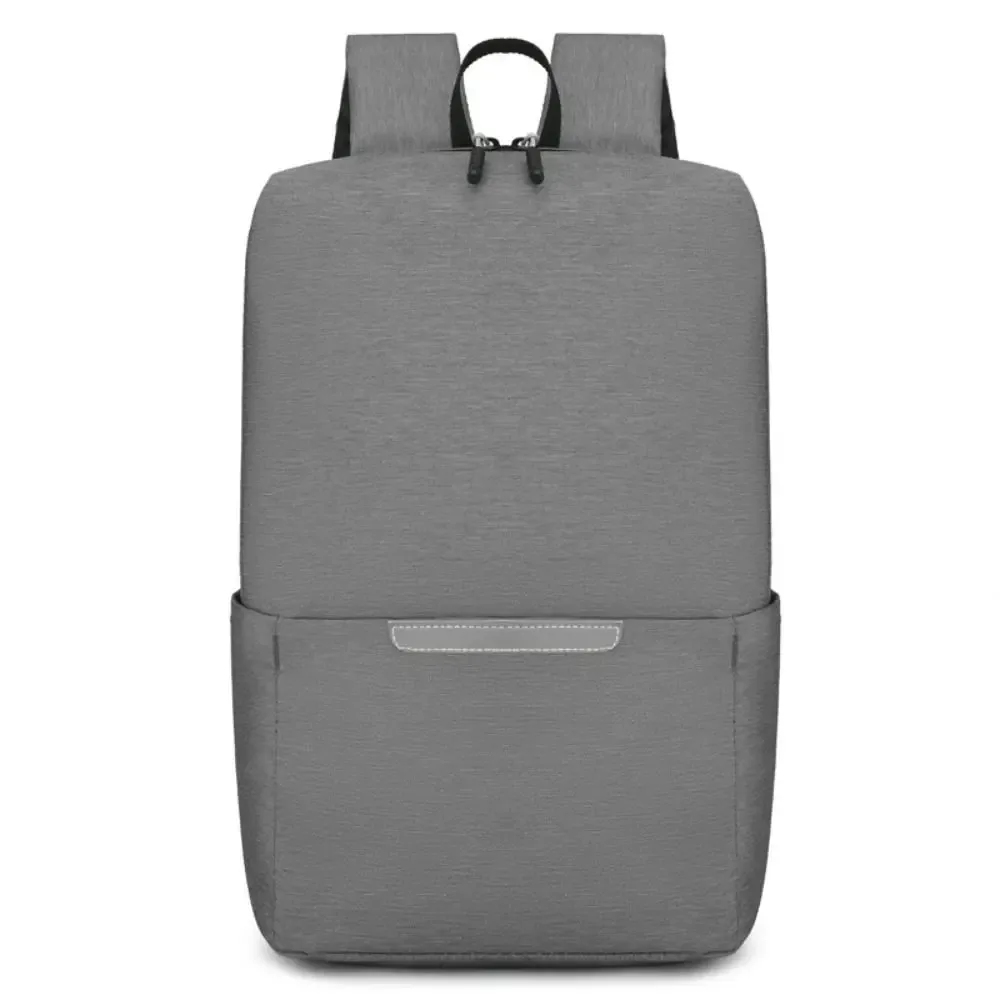 femmes hommes décontracté imperméable petit sac à dos grande capacité cartable sacs d'école couleur unie sac de voyage livre sacs adolescents
