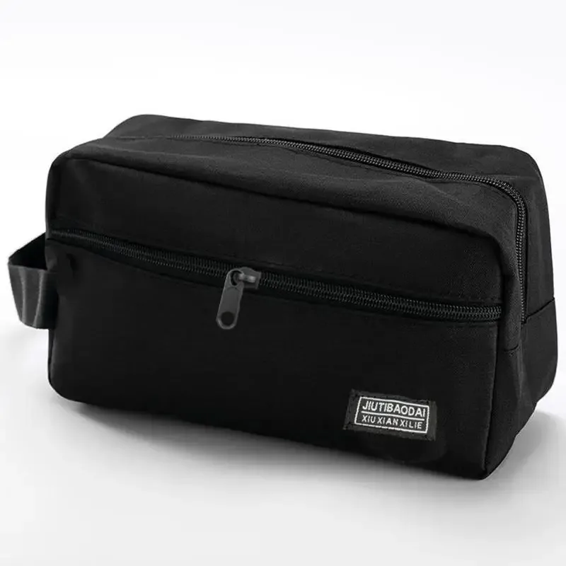 trousse de toilette pour homme, organiseur de maquillage de voyage, pochette de rangement grande capacité, design durable et tendance, idéale pour un usage quotidien
