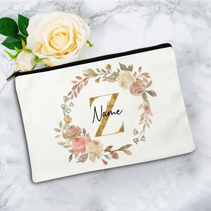 pochette à cosmétiques personnalisée pour mariage, pochette à cosmétiques pour fête, pochette à cosmétiques individuelle, sac de maquillage en toile de voyage, organisateur, cadeaux pour femme