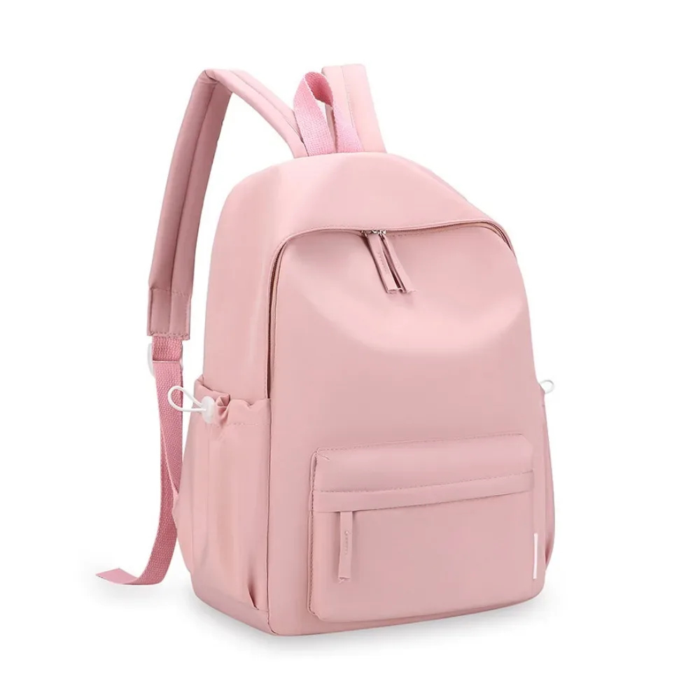 sac à dos créatif de petite taille, couleur unie, style coréen, sac à main, sac à bandoulière pour étudiant, sac à dos décontracté de couleur unie, sac de voyage