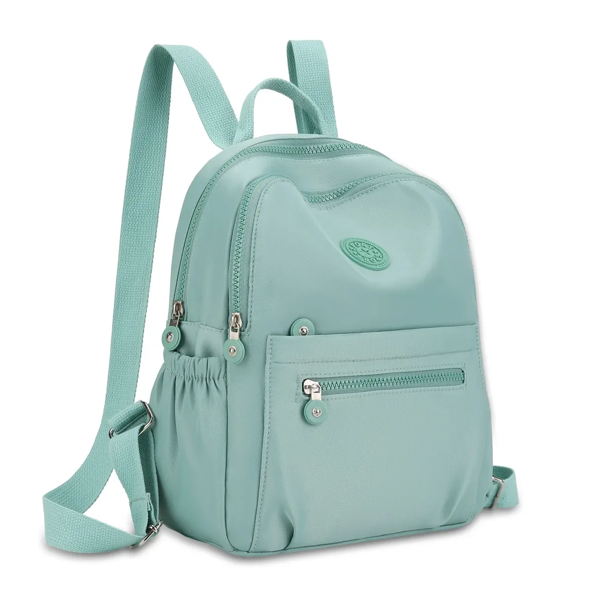 sac à dos japonais décontracté pour femmes, mini sac à dos de banlieue, ultra-léger, étanche, sac de voyage, couleur unie, sac à deux épaules