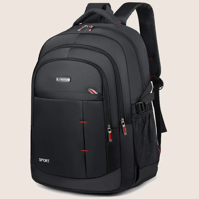 Sac à dos pour ordinateur portable grande capacité - Sac à dos unisexe durable, imperméable et élégant avec des poches pratiques - Idéal pour l'école et les voyages