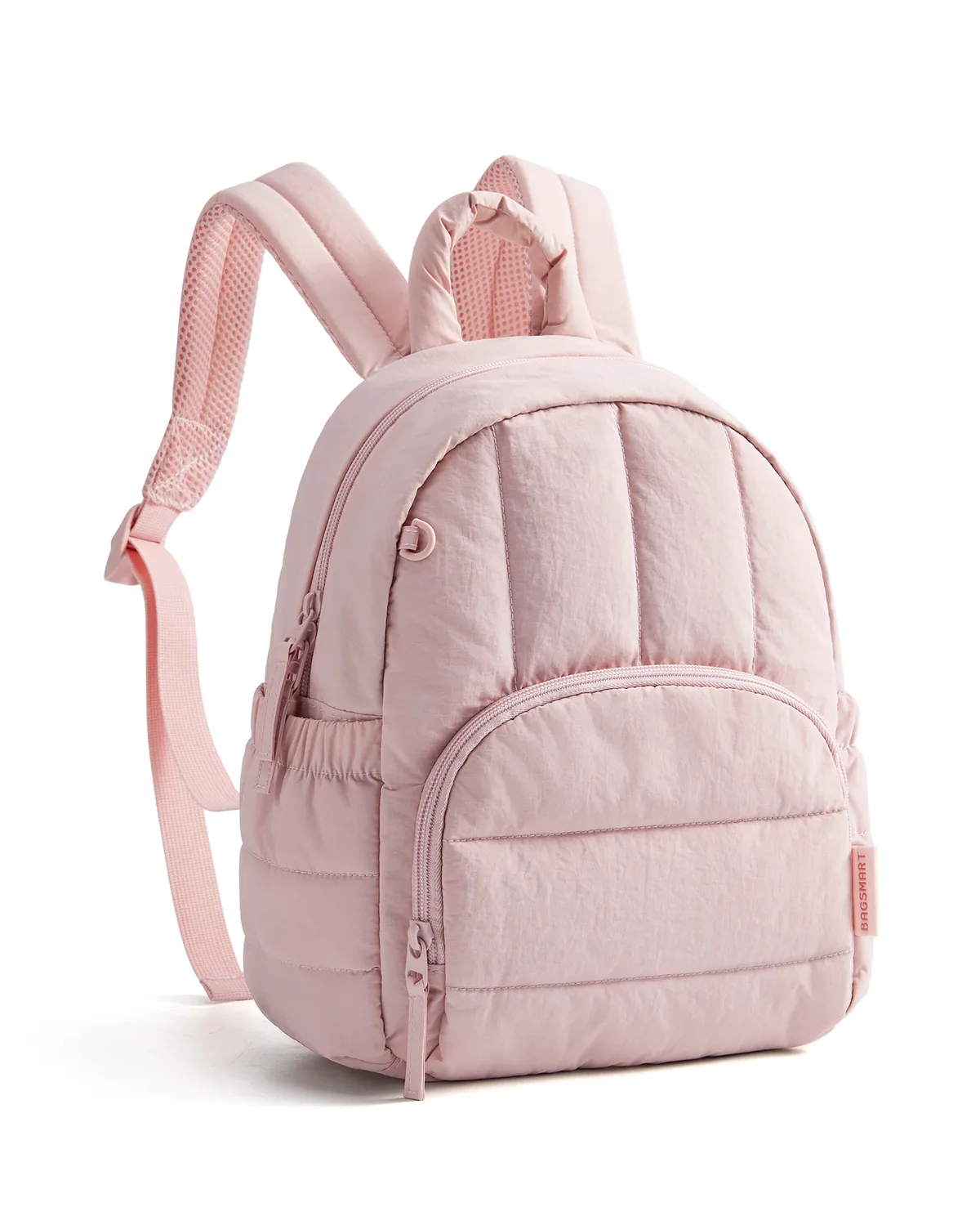 sac dos polyester beige motif quadrillé petit format voyage imperméable confortable transport journee usage quotidien