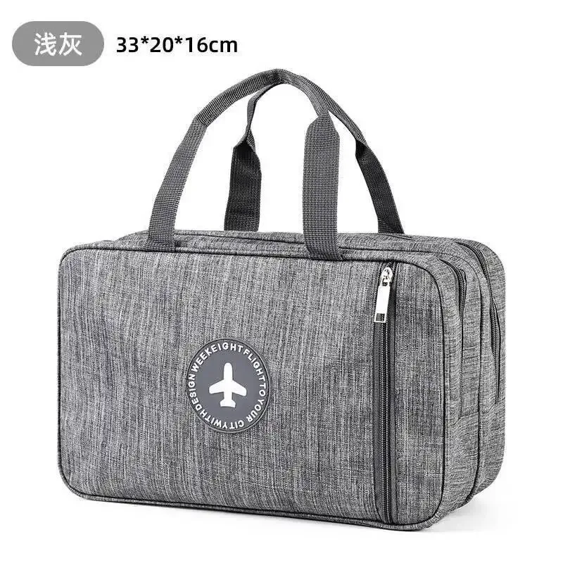 sac à bagages multifonction de grande capacité pour court voyage, sac de maquillage pour femmes et hommes, sac de sport étanche en tissu oxford portatif