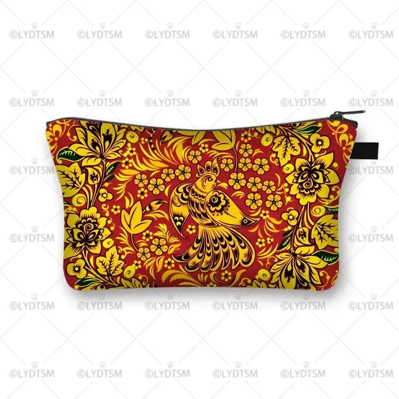 trousse à cosmétiques imprimée pour femmes africaines, sacs de maquillage pour dames afro, étui à cosmétiques pour filles, rangement portable pour rouge à lèvres, sacs de voyage, mode