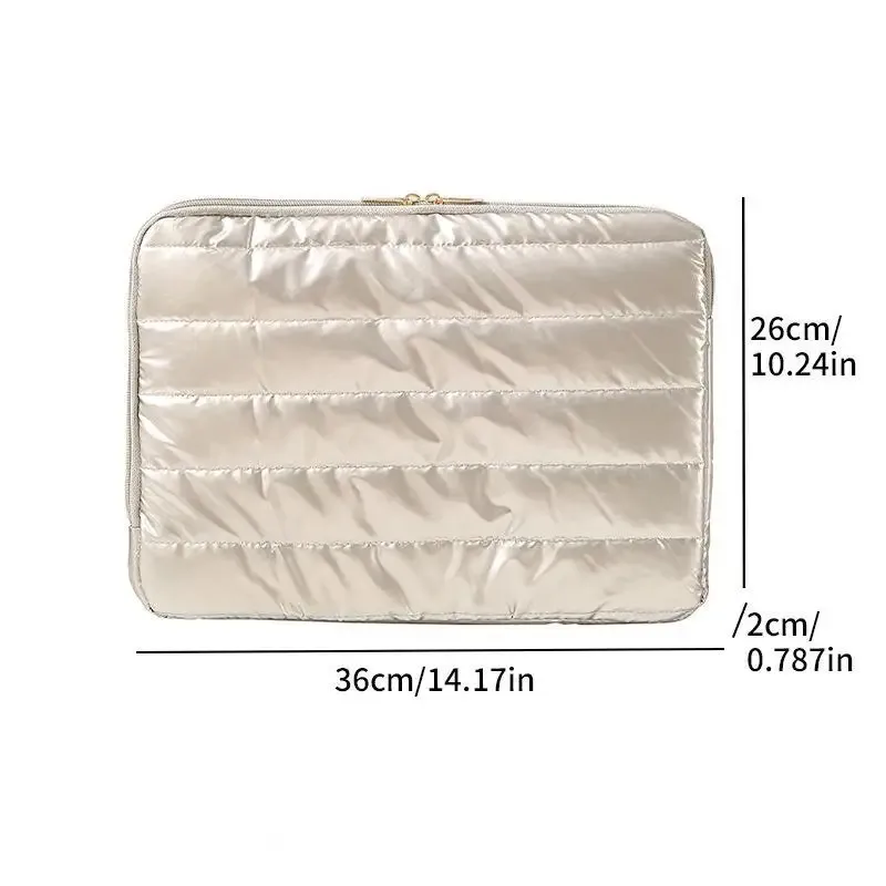 sac léger pour ordinateur portable, grande capacité, résistant à l'eau et aux chocs, sac de rangement portable pour ordinateur portable, étui pour ordinateur portable professionnel