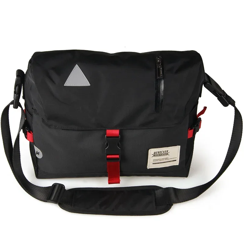 sac messager classique en toile, sac à bandoulière initié par le degré d'eau, sac pour ordinateur portable de 13 pouces pour les voyages, le travail, l'université, le cyclisme