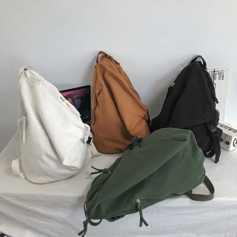 sac à dos uni pour femmes, sac à dos en toile lavée 2026 pour adolescentes, sacs d'école, sac à dos de voyage pour hommes, sac à dos de grande capacité, sac à dos de jour