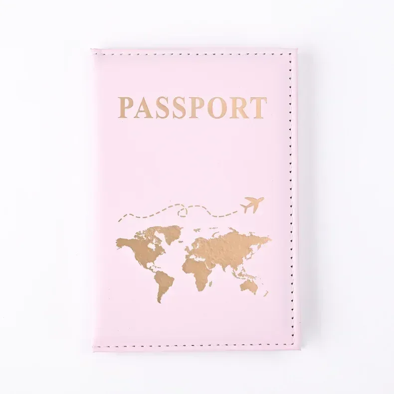 housse de passeport de voyage pour femmes et hommes, porte-passeport, étui pour cartes de crédit