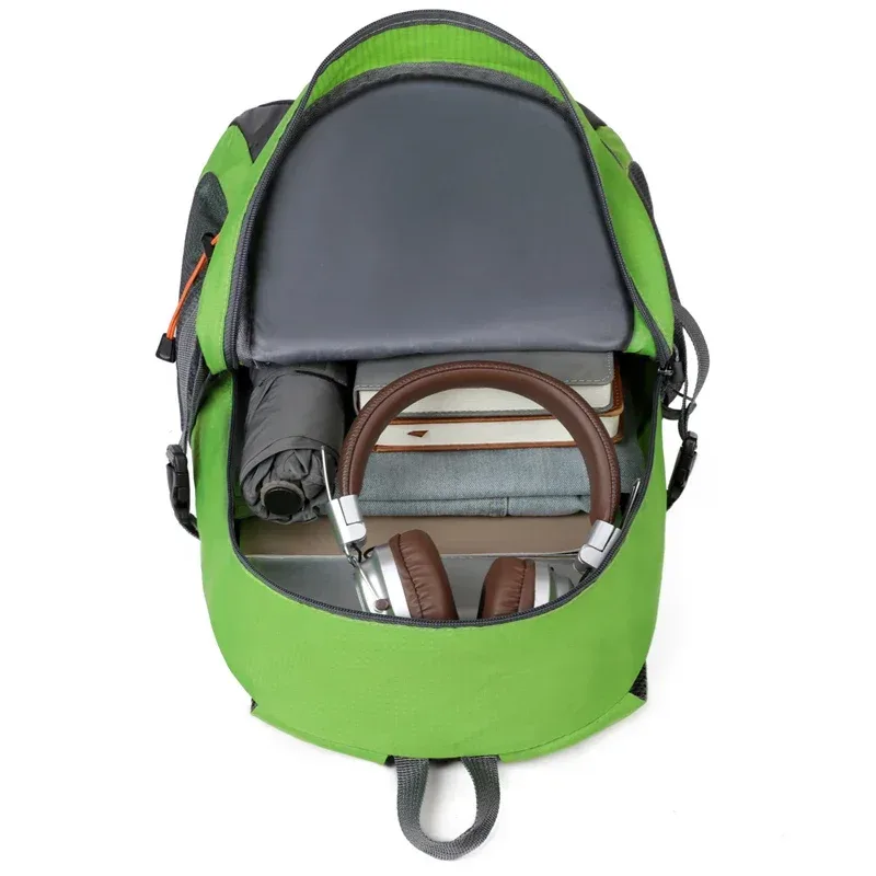 sac à dos de sport imperméable unisexe – sac polochon pour moto et randonnée pour hommes et femmes
