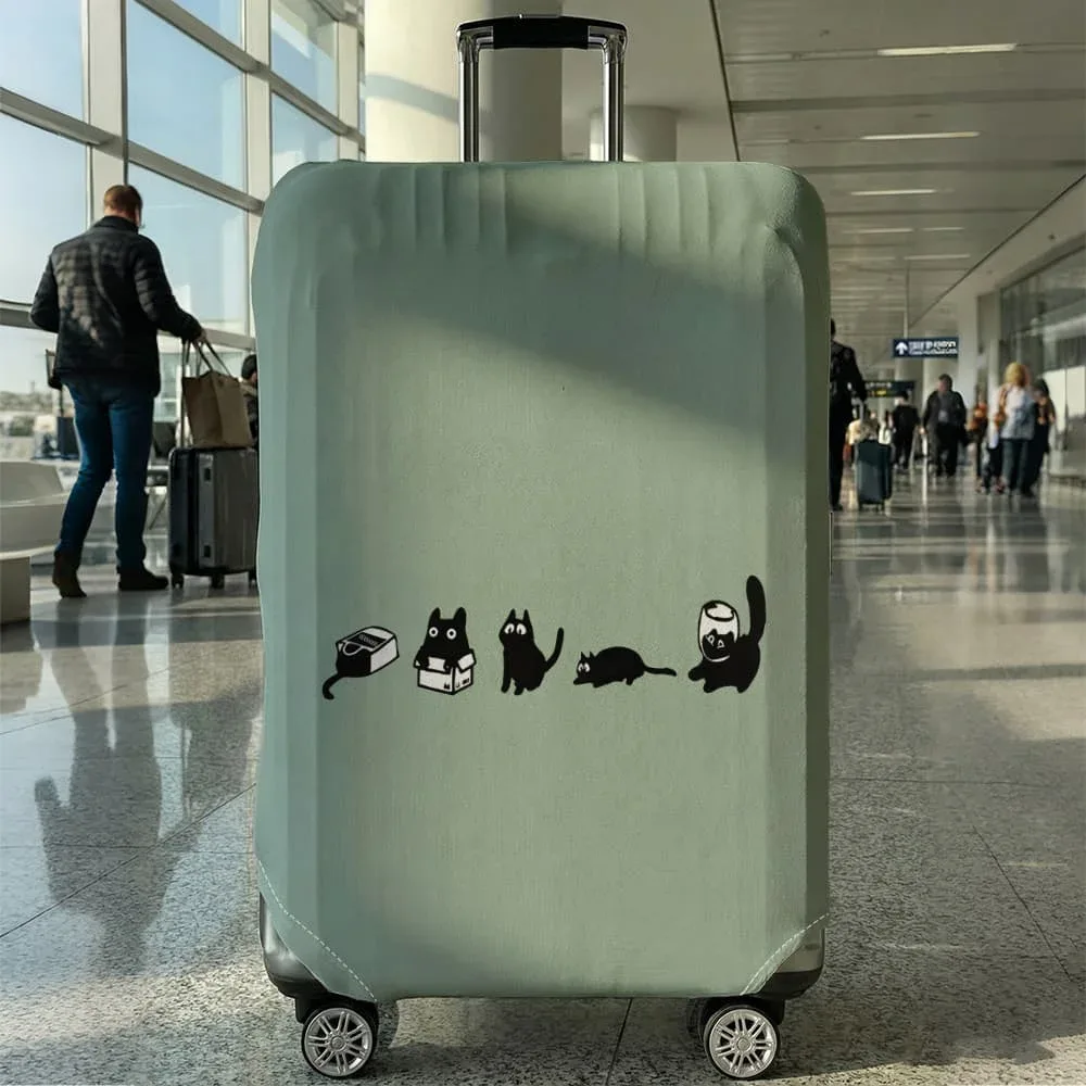 housse de protection pour bagages, élastique, imperméable, anti-poussière, pour valise de 18 à 32 pouces, accessoires de voyage