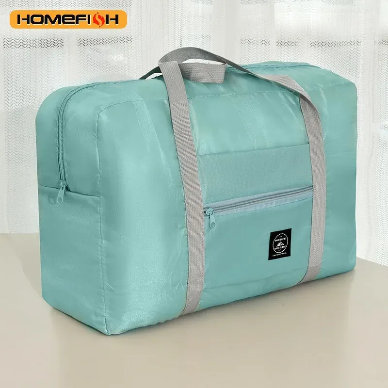 sac de voyage pliable de grande capacité, sac de sport portable, bagage à emporter en cabine, sac de rangement pour vêtements, sac à main pour les voyages, les déménagements et les pique-niques.