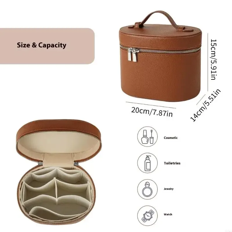 q1qa – trousse à cosmétiques en trousse maquillage, rangement portable, à main, trousse toilette