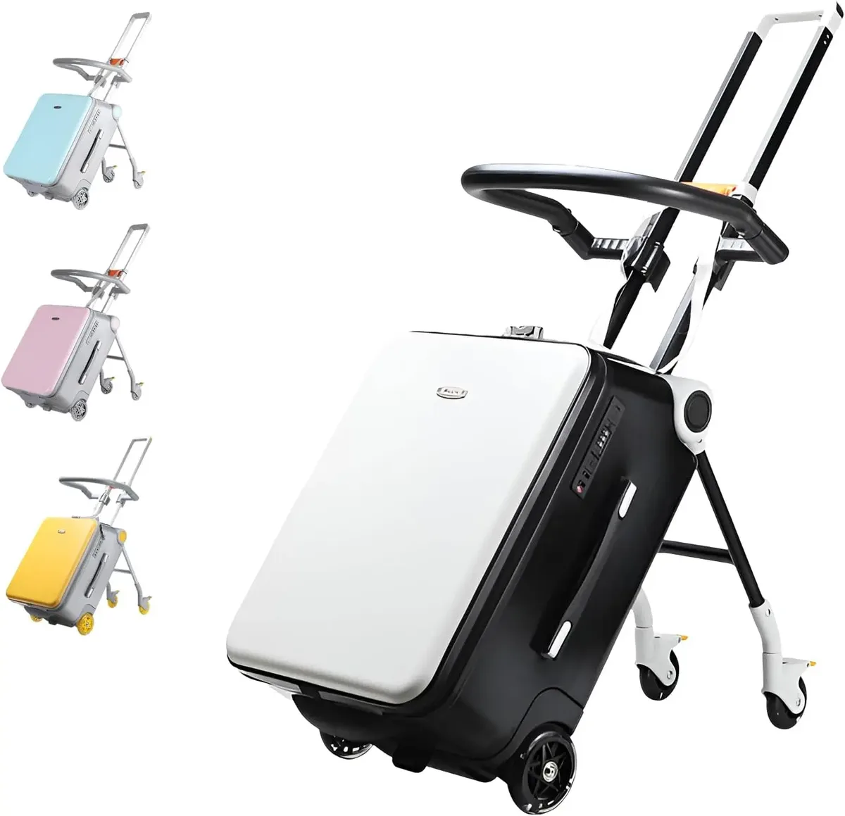 valise pour enfants, sac de transport, peut être utilisée comme chariot pour enfants, pratique et idéale pour les excursions, 14,9 gallons (40 l)