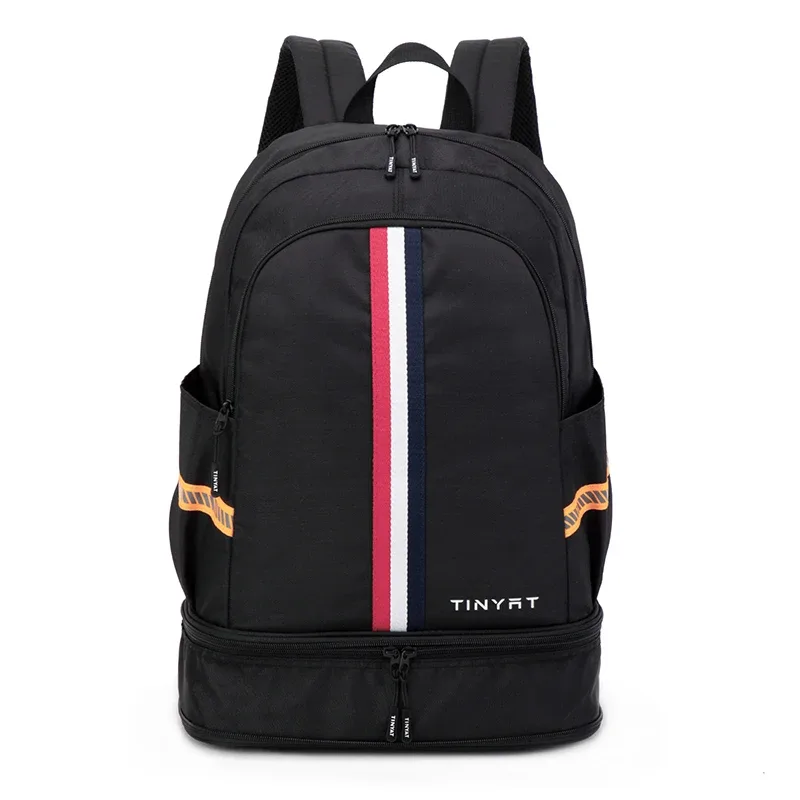 tinyat sac à dos de sport sac étanche pour femme sac à main de retour à l'école sac à dos de voyage pliable pour hommes avec rangement de chaussures pour salle de sport