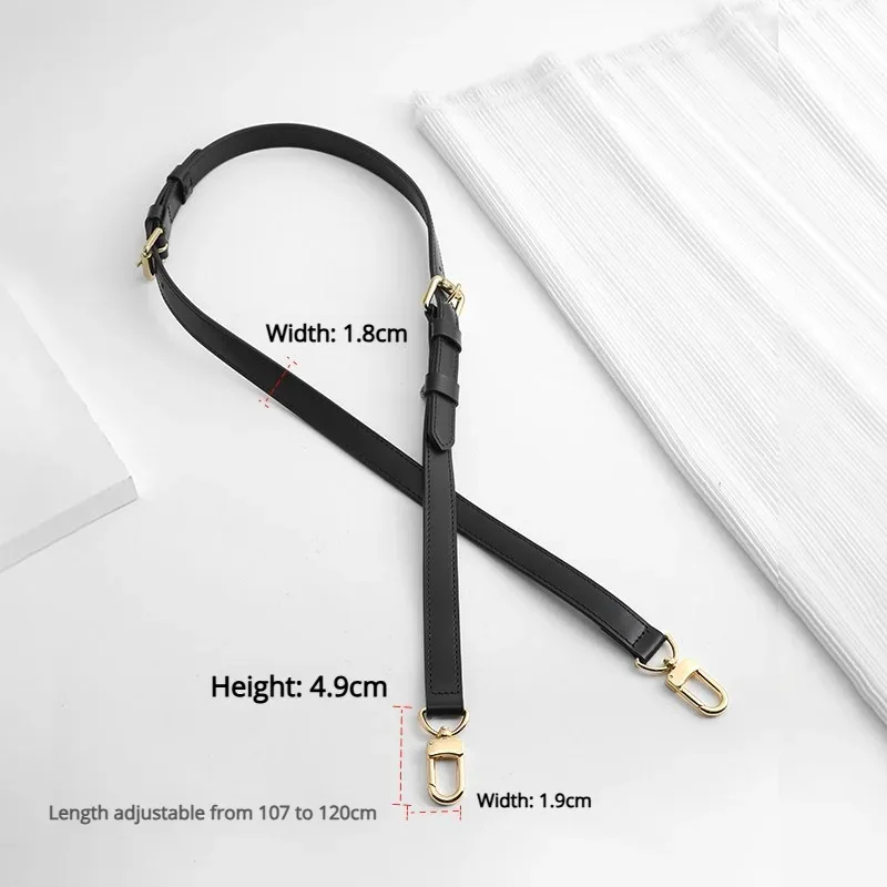 sangle d'épaule à carreaux pour sac pour femme, sangle de sac à bandoulière en cuir de vachette de première qualité, durable et tendance, accessoires de sac