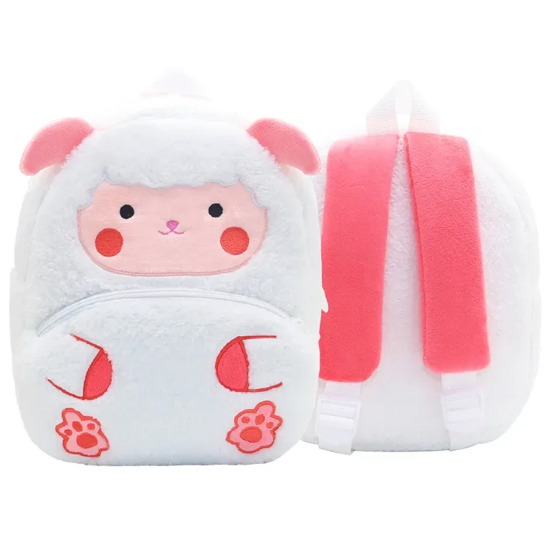 sac à dos créatif en peluche pour enfant, observateur, mignon, animal de dessin animé