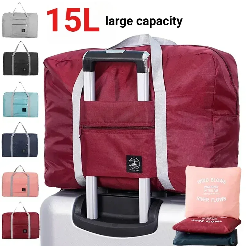 sac de voyage pliable pour femmes et hommes, léger, grande capacité, voyage de sport, week-end pour valises et sacs de voyage airlines