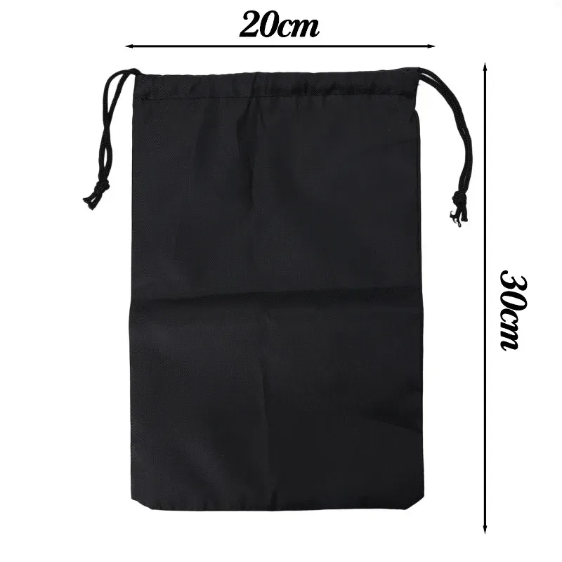 pochette de rangement étanche en nylon avec cordon de serrage, sac de voyage oxford, sacs multifonctionnels 10x20cm à 30x20cm pour activités de plein air