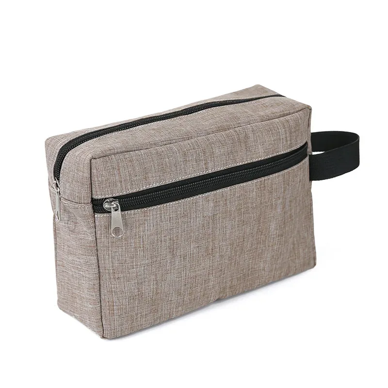 sac de toilette portable de grande capacité pour hommes, sac à cosmétiques essentiels pour femmes, sac de toilette imperméable, sac à main-ll