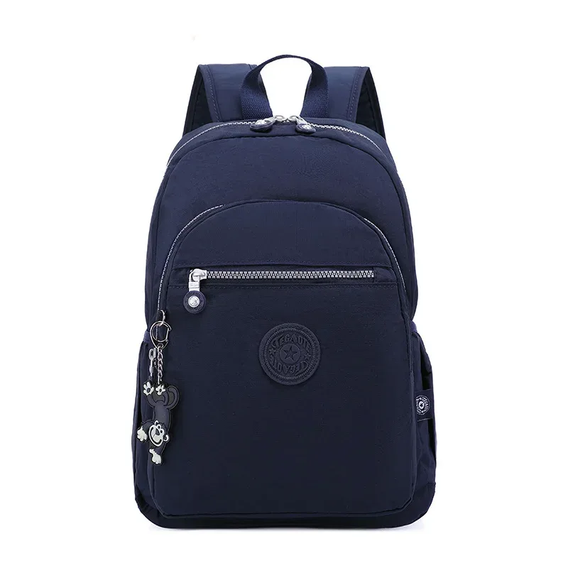teincome ote-sac à dos d'école étanche pour fille et garçon, sac de voyage léger pour homme, 2024 nylon, motif de fleurs, mode décontractée, a4, m1318