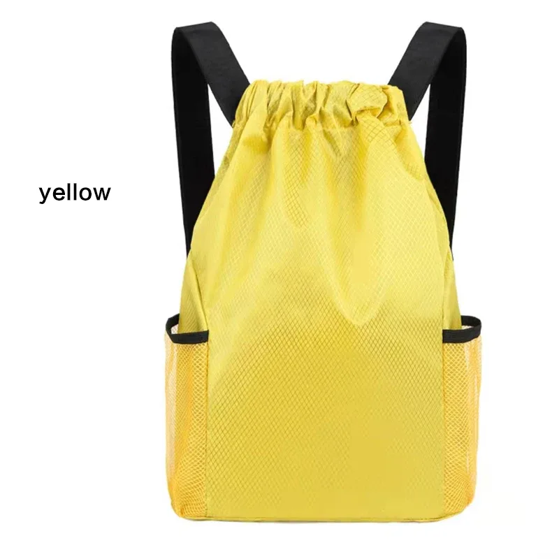 sac de sport étanche avec logo personnalisé, sac à cordon de proximité, sac de plage, natation, basket-ball, danse, yoga, motif personnalisé, nom imprimé