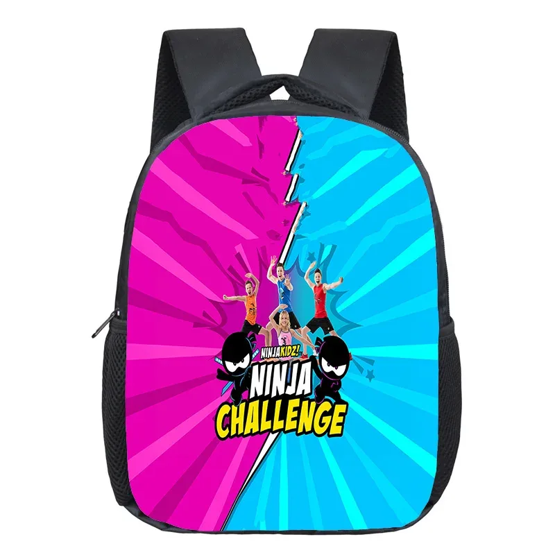 sac à dos ninja kidz pour enfants de 12 pouces, sac à livres pour la maternelle, sacs d'école à la mode pour enfants, sac à dos de voyage décontracté, sac à double épaule