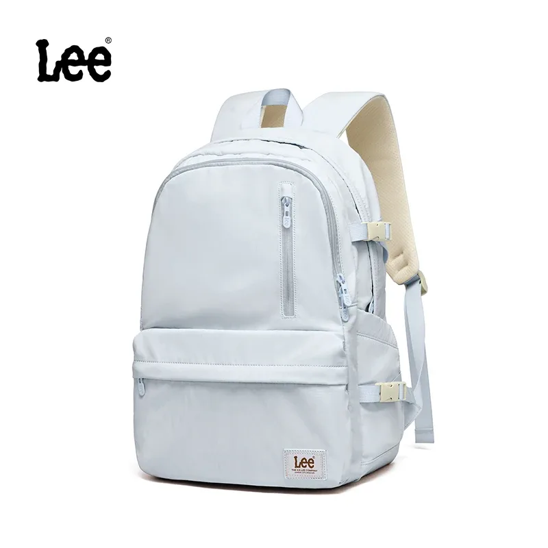 lee grande capacité voyage 15.6 pouces sac à dos pour ordinateur portable pour homme femmes imperméable décontracté en nylon adolescents collège sac d'école mâle