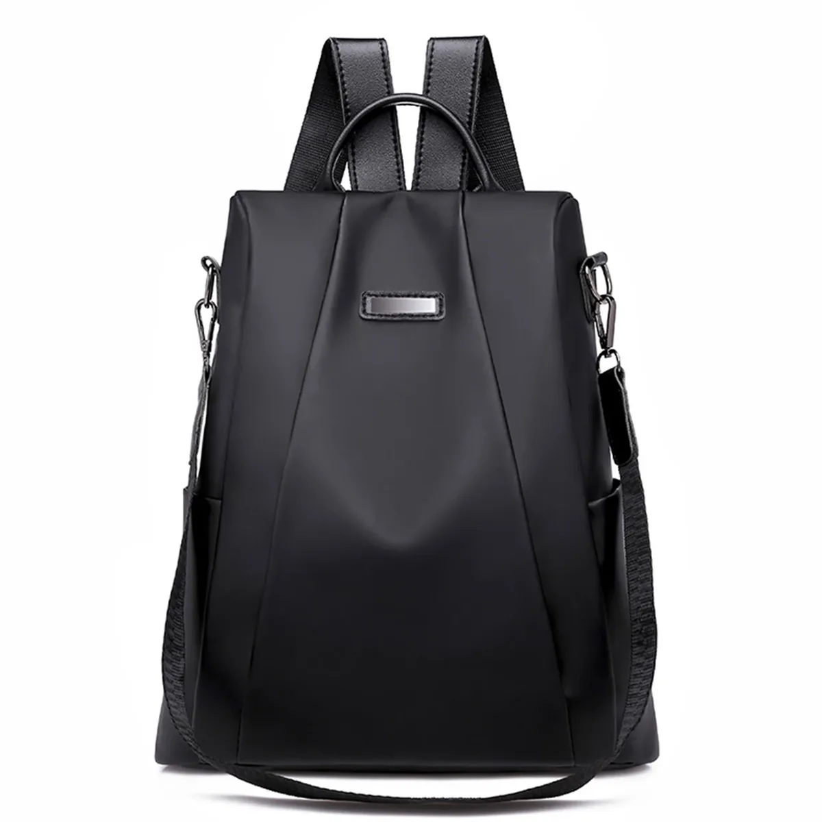 sac à dos de luxe pour femmes, sac d'école décontracté noir/kaki/rose rouge pour filles, sac à bandoulière de voyage à sangle détachable